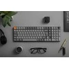 Klaviatūra Keychron K17 MAX Wireless TriMode Hot Swap QMK/VIA Gateron Low Profile Raudona