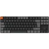 Klaviatūra Keychron K1v6 RGB aliuminio karšto keitimo QMK Keychron žemo profilio 2.0 rudas