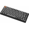 Klaviatūra Keychron K2 Max, su laidu &amp; Wireless, USB + RF belaidė + Bluetooth, Mechaninė, QWERTY, RGB LED, Juodas, Pilkas