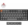 Klaviatūra Keychron K2 Max, su laidu &amp; Wireless, USB + RF belaidė + Bluetooth, Mechaninė, QWERTY, RGB LED, Juodas, Pilkas