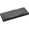 Klaviatūra Keychron K2 Max, su laidu &amp; Wireless, USB + RF belaidė + Bluetooth, Mechaninė, QWERTY, RGB LED, Juodas, Pilkas