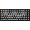 Klaviatūra Keychron K2 Max, su laidu &amp; Wireless, USB + RF belaidė + Bluetooth, Mechaninė, QWERTY, RGB LED, Juodas, Pilkas