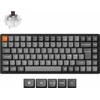 Klaviatūra Keychron K2 Max, su laidu &amp; Wireless, USB + RF belaidė + Bluetooth, Mechaninė, QWERTY, RGB LED, Juodas, Pilkas