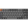 Keychron K3 Max Wireless (K3M-H3) - US išdėstymas - Hot-Swappable Low Profile Gateron Brown - Juodas (Juoda) Mechaninė Belaidė Žaidimų Klaviatūra