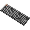 Klaviatūra Keychron K4 MAX belaidis trijų režimų karštojo keitimo QMK/VIA Keychron itin rudas
