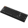 Klaviatūra Keychron K4 QMK, 96%, su laidu &amp; Wireless, USB + RF belaidė + Bluetooth, Magnetic-mechaninė key switch, RGB LED, Juodas