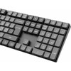 Klaviatūra Keychron K5 Max, Full-size (100%), su laidu & Wireless, USB + RF belaidė + Bluetooth, Mechaninė, RGB LED, Juodas, Pilkas