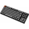 Klaviatūra Keychron K8 Max, su laidu &amp; Wireless, USB + RF belaidė + Bluetooth, Mechaninė, QWERTY, RGB LED, Juodas