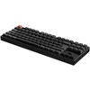 Klaviatūra Keychron K8 QMK, su laidu &amp; Wireless, USB + RF belaidė + Bluetooth, Magnetic-mechaninė key switch, RGB LED, Juodas