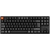 Klaviatūra Keychron K8 QMK, su laidu &amp; Wireless, USB + RF belaidė + Bluetooth, Magnetic-mechaninė key switch, RGB LED, Juodas