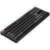 Klaviatūra Keychron K8 QMK, su laidu &amp; Wireless, USB + RF belaidė + Bluetooth, Magnetic-mechaninė key switch, RGB LED, Juodas