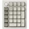 Klaviatūra Keychron Q0 MAX Numpad Ivory Baltas &amp; Pilkas