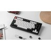 Klaviatūra Keychron Q1 HE, su laidu &amp; Wireless, USB + RF belaidė + Bluetooth, Magnetic-mechaninė key switch, QWERTY, RGB LED, Juodas, Pilkas
