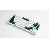 Klaviatūra Keychron Q1 HE, su laidu &amp; Wireless, USB + RF belaidė + Bluetooth, Magnetic-mechaninė key switch, QWERTY, RGB LED, Baltas