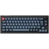 Klaviatūra Keychron V2 Max, su laidu &amp; Wireless, USB + RF belaidė + Bluetooth, Magnetic-mechaninė key switch, RGB LED, Juodas, Carbon