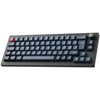 Klaviatūra Keychron V2 Max, su laidu &amp; Wireless, USB + RF belaidė + Bluetooth, Magnetic-mechaninė key switch, RGB LED, Juodas, Carbon
