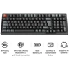 Klaviatūra Keychron V5 Ultra 96% 8K Wireless Tri-Mode Juodas Keychron POM Brown