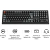 Klaviatūra Keychron V6 Ultra 100% 8K Wireless Tri-Mode Juodas Keychron POM Brown