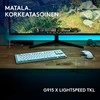 Logitech – G915 X LIGHTSPEED TKL žemo profilio belaidė žaidimų klaviatūra