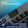 Logitech – G915 X LIGHTSPEED TKL žemo profilio belaidė žaidimų klaviatūra