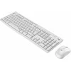 Belaidė klaviatūra su pele Logitech MK295, NORDIC išdėstymas, baltos spalvos