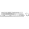 Belaidė klaviatūra su pele Logitech MK295, NORDIC išdėstymas, baltos spalvos