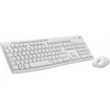 Belaidė klaviatūra su pele Logitech MK295, NORDIC išdėstymas, baltos spalvos