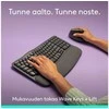Logitech Wave &amp; Lift Combo belaidės klaviatūros ir pelės rinkinys | 920-013633