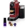 Kavos aparatas Krups XN7615 Nespresso Citiz&Milk kavos kapsulių aparatas, raudonas