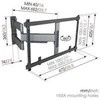 Laikiklis Vogel's TVM 5645 Full Motion+ TV-seinäteline, musta
