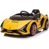 Leggodt Lamborghini Sian 12V lasten sähköauto, keltainen