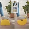 LEITZ Ergo Cosy 53710019 kojų atrama, geltona