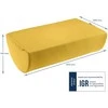 LEITZ Ergo Cosy 53710019 kojų atrama, geltona