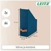 Segregator Leitz Leitz Puro Magazine File, 100% recycled card, pack of 2, Mėlyna, 100 mm, 260 mm, 310 mm, 310 g, Italy