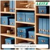 Segregatorius Leitz Puro žurnalų segtuvams, 2 vnt. pakuotėje. Mėlyna 100 mm 260 mm 310 mm 310 g Włochy