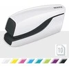 SegiklisLeitz WOW 5566, baltas, iki 10 lapų, elektrinis, sąsagėlės nr.10