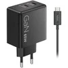 „Lenovo“ dvigubas USB-C 65 W GaN įkroviklis – ES | USB-C | Įkroviklis