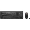 Klaviatūra Lenovo 4X31R64485, Full-size (100%), Wireless, RF belaidė, Juodas, su pele