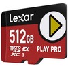 Atminties kortelė Lexar 512GB Micro SDXC Express PLAY Pro Express 7.1 UHS-I C10 U3 V30 kortelė