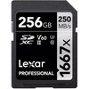 Atminties kortelė LEXAR PROFESSIONAL SDHC / SDXC 1667X UHS-II 256 GB