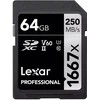 Atminties kortelė LEXAR PROFESSIONAL SDHC / SDXC 1667X UHS-II 64GB