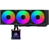 Lian Li HydroShift II LCD-S 360CL AiO Vanduo Cooling, RGB, LCD Ekranas – 360mm, Juodas