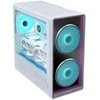 Lian Li LANCOOL 217 INF PC Case, Mid-Tower, Tempered Glass, RGB Lighting – Baltas
