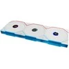 Lian Li UNI FAN TL Wireless LCD korpuso ventiliatorius, ARGB, PWM, 3er-Pack su valdikliu- Reverse Blade, 120 mm, baltos spalvos