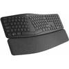 Logitech ERGO K860 belaidė klaviatūra, grafito spalvos, JAV tarptautinis išdėstymas (Qwerty)