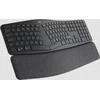 Logitech ERGO K860 SPLIT belaidė klaviatūra verslui, grafito spalvos, Suomių kalba (Qwerty)