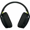 Žaidimų ausinės Logitech G435 Lightspeed, juodos/neoninės geltonos spalvos