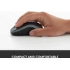 Bevielė pelė Logitech M185, Mėlyna