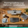 Logitech - MX Ergo S pažangus belaidis kamuoliukas, juodas