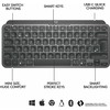„Logitech MX Keys“ mini klaviatūra, juoda